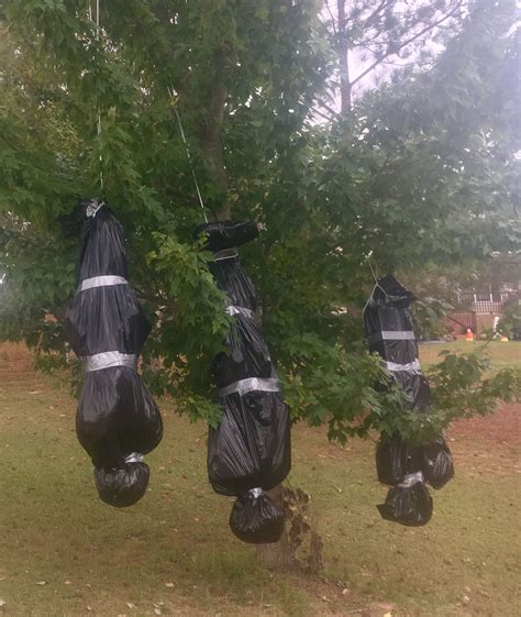 fake body black trash bag|How To Make A Bagged Dead Body For Halloween.